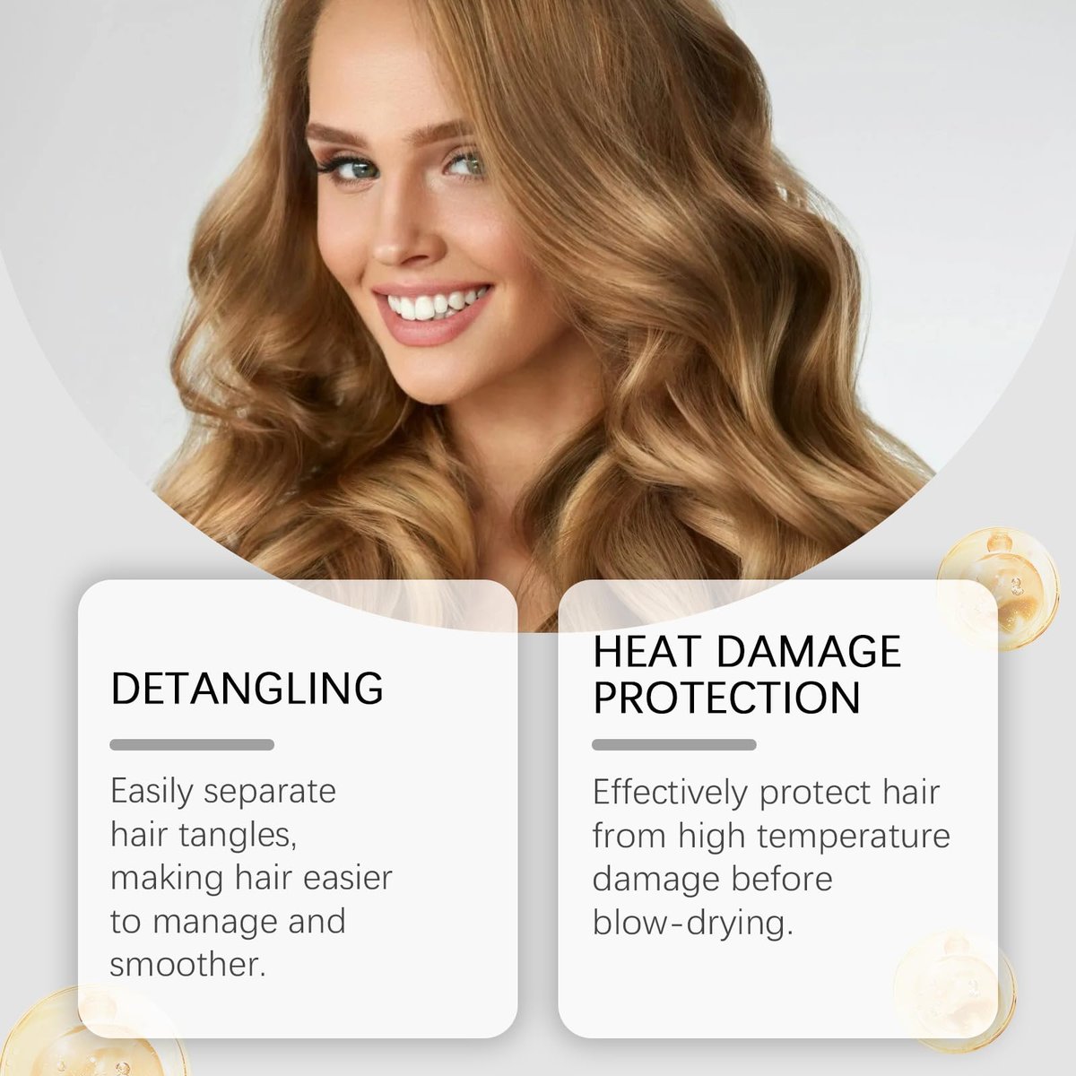 OUKPANE Super Milk Conditioning Hair Primer 2-Pack - Moisturizing Detangler Spray for All Hair Types Avelisse