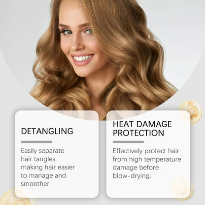 OUKPANE Super Milk Conditioning Hair Primer 2-Pack - Moisturizing Detangler Spray for All Hair Types Avelisse