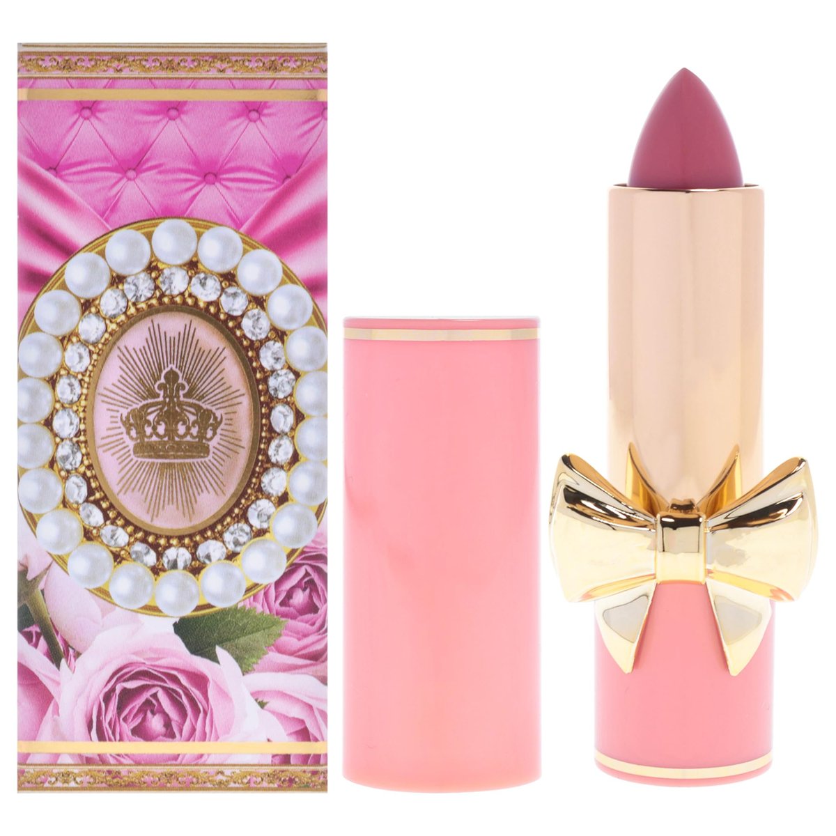 Pat McGrath Labs SatinAllure Lipstick - 652 Petallica - Pink Satin Finish - 0.13 oz - görsel 1
