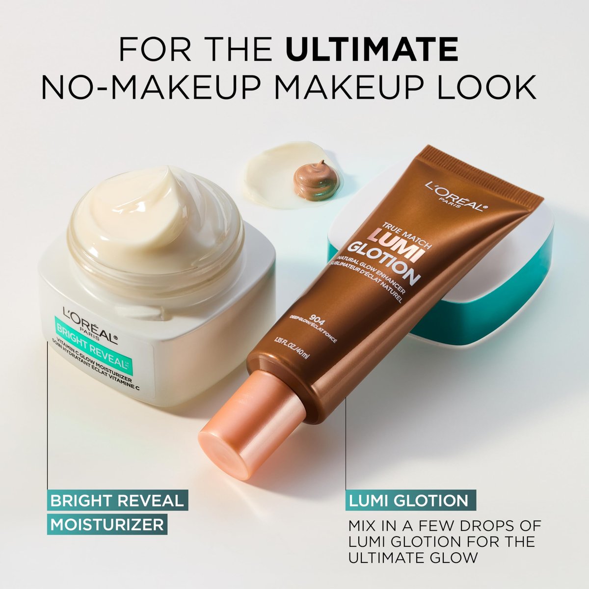 L'Oreal Paris Bright Reveal Vitamin C Glow Moisturizer – Brightening Face Moisturizer with SPF 50 Sample, 1 oz Avelisse