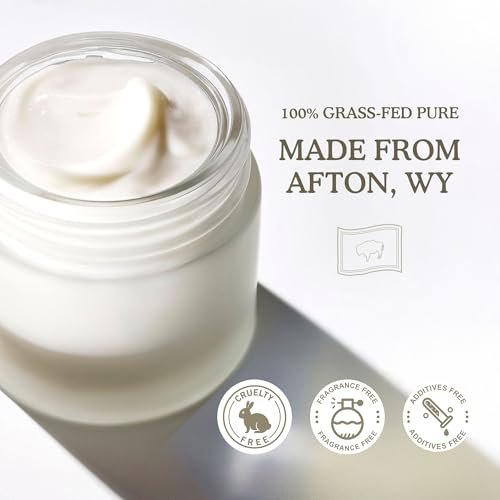 Mett Wellness Whipped Tallow Cream - 4oz Fragrance-Free Face & Body Moisturizer Rich in Essential Fatty Acids & Vitamins A, D, E, K with Collagen - görsel 12