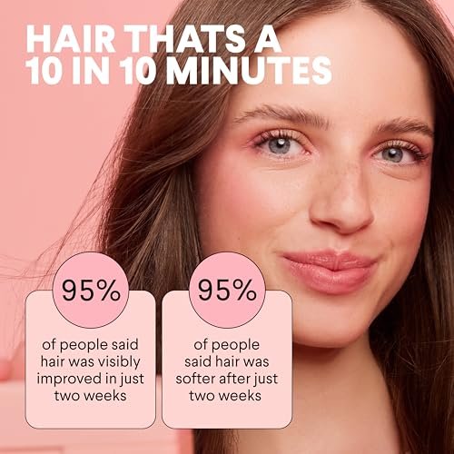 MONDAY HAIRCARE Deep Moisture Hair Mask with Keratin, Argan Oil, Shea Butter & Coconut Oil for Dry to Damaged Hair, 250 mL (Dual Pack) Avelisse