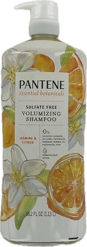 Pantene Essential Botanicals Jasmine & Citrus Shampoo, 38.2 fl oz Avelisse