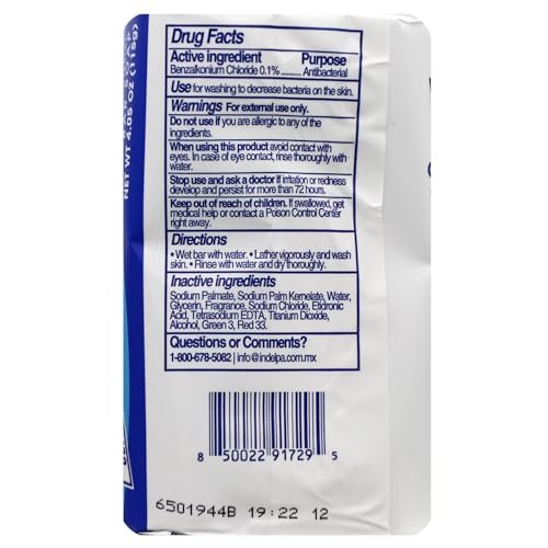Escudo Ultra-Protect Original Antibacterial Bar Soap, 4.05 oz, 6 Pack, Fresh Clean Scent - görsel 8