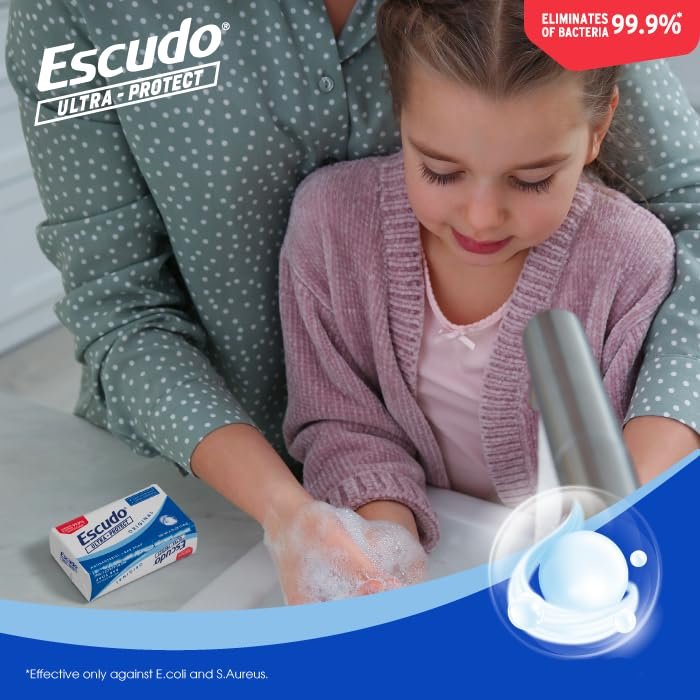 Escudo Ultra-Protect Original Antibacterial Bar Soap, 4.05 oz, 6 Pack, Fresh Clean Scent - görsel 6
