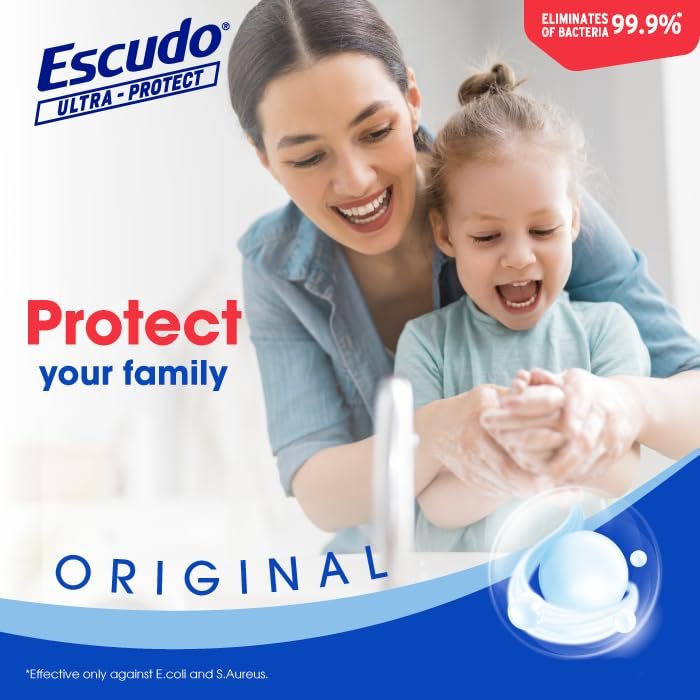 Escudo Ultra-Protect Original Antibacterial Bar Soap, 4.05 oz, 6 Pack, Fresh Clean Scent - görsel 5