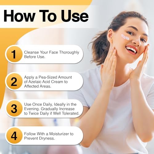 Foundation Skincare Azelaic Acid for Face 14% (1 Fl Oz) – Dermatologist Formula for Uneven and Blemish-Prone Skin, Supports Balanced Tone & Smooth Texture for Men & Women Avelisse