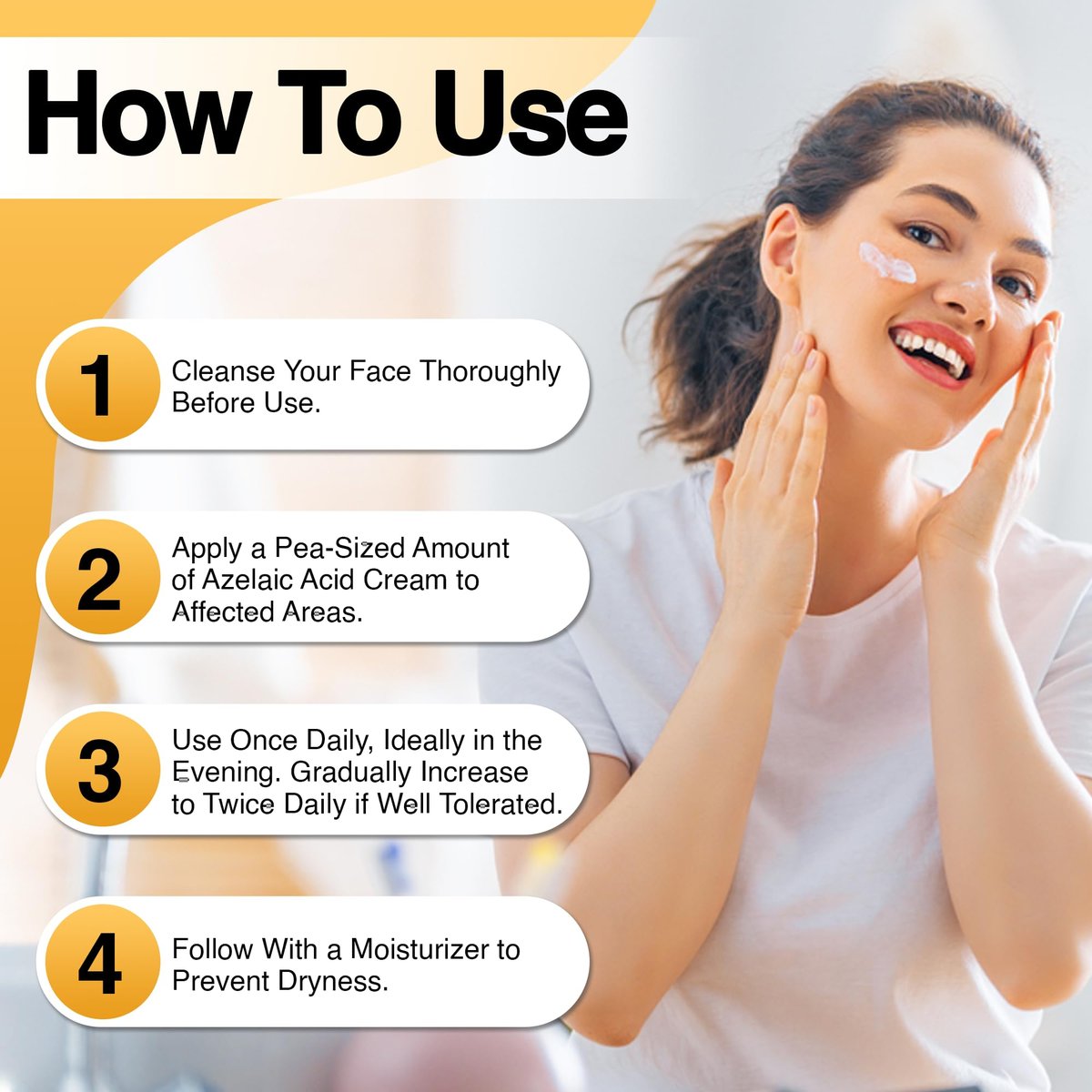Foundation Skincare Azelaic Acid for Face 14% (1 Fl Oz) – Dermatologist Formula for Uneven and Blemish-Prone Skin, Supports Balanced Tone & Smooth Texture for Men & Women Avelisse