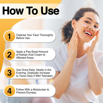 Foundation Skincare Azelaic Acid for Face 14% (1 Fl Oz) – Dermatologist Formula for Uneven and Blemish-Prone Skin, Supports Balanced Tone & Smooth Texture for Men & Women Avelisse