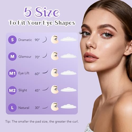 Choido 2-in-1 Lash Lift & Eyebrow Lamination Kit - Professional Eyelash Perm & Curling Kit for Salon or DIY Home Use, Lasts 6-8 Weeks (Purple) Avelisse