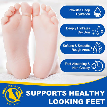 60% Urea with 2% Salicylic Acid Urea Foot Care Stick - 1.41 oz, Moisturizer for Dry Cracked Feet, Knees, Elbows, Hands, Callus Remover & Skin Softener