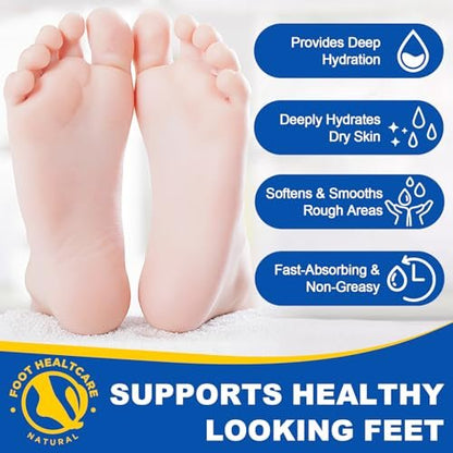 60% Urea with 2% Salicylic Acid Urea Foot Care Stick - 1.41 oz, Moisturizer for Dry Cracked Feet, Knees, Elbows, Hands, Callus Remover & Skin Softener