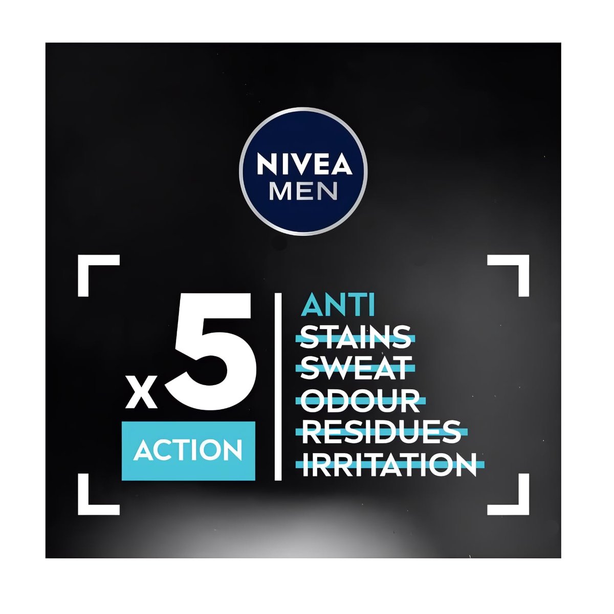 NIVEA Men Invisible for Black & White Original Deodorant Spray 150ml - No White Marks or Yellow Stains, Fresh Scent, Quick-Dry (Pack of 2) Avelisse