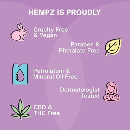 Hempz Star Dust Body Lotion - Iridescent Glow Shimmer with Passionfruit & Wild Orchid, Hydrating & Nourishing Moisturizer, 17 oz - görsel 12