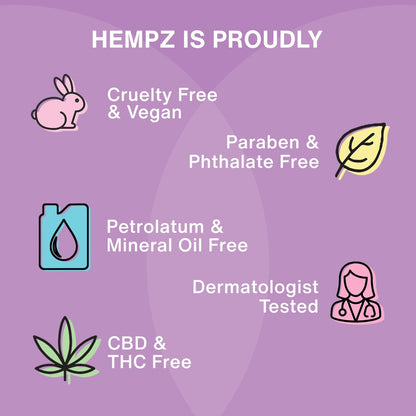 Hempz Star Dust Body Lotion - Iridescent Glow Shimmer with Passionfruit & Wild Orchid, Hydrating & Nourishing Moisturizer, 17 oz