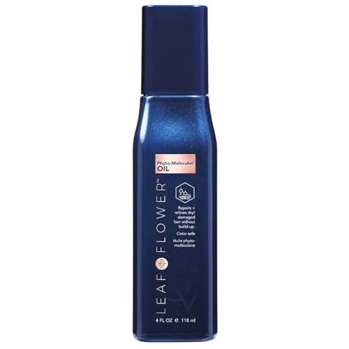 Leaf & Flower Phyto-Molecular Oil 4 oz – Hair Treatment Oil for Nourished, Healthy Hair Avelisse