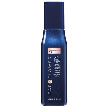 Leaf & Flower Phyto-Molecular Oil 4 oz – Hair Treatment Oil for Nourished, Healthy Hair Avelisse