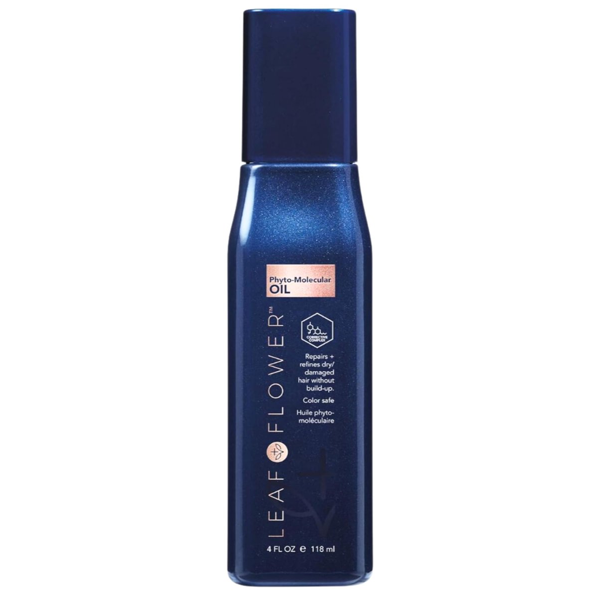 Leaf & Flower Phyto-Molecular Oil 4 oz – Hair Treatment Oil for Nourished, Healthy Hair Avelisse
