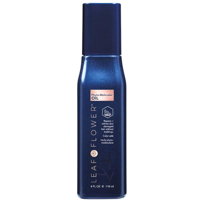 Leaf & Flower Phyto-Molecular Oil 4 oz – Hair Treatment Oil for Nourished, Healthy Hair Avelisse