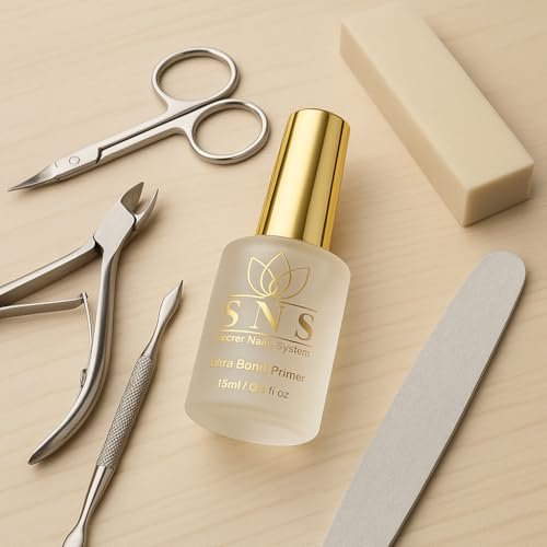 Ultra Bond Primer SNS Secret Nails System - Long-Lasting & Low-Odor Nail Prep Bond Primer for Nail Polish, Gel & Acrylic - Nail Care Product for Professional Salons & Home Manicures & Pedicures, 15 ml - görsel 12