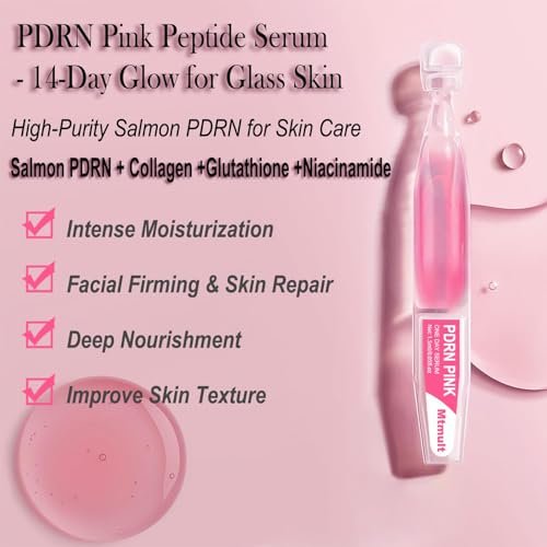 Mtmult Salmon PDRN Serum - Intense Firming, Repairing, Moisturizing with Collagen, Glutathione, Hyaluronic Acid (0.05 fl.oz x 10) Avelisse