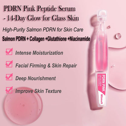 Mtmult Salmon PDRN Serum - Intense Firming, Repairing, Moisturizing with Collagen, Glutathione, Hyaluronic Acid (0.05 fl.oz x 10) Avelisse