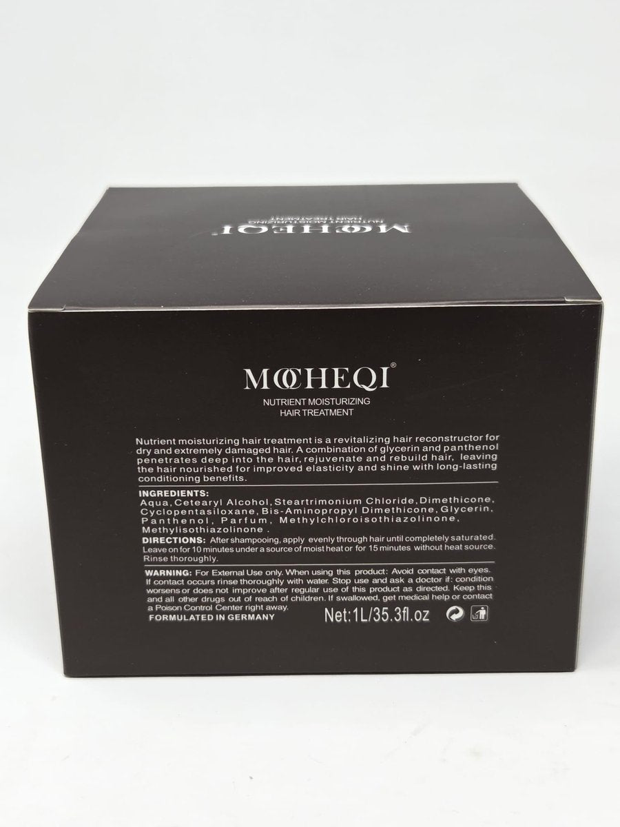 MOCHEQI Deep Repair Hair Mask – Intensive Hydrating & Nourishing Treatment for Dry, Damaged Hair – Restores Elasticity, Prevents Split Ends, Strengthens & Softens – 1L/35.3 fl oz - görsel 13