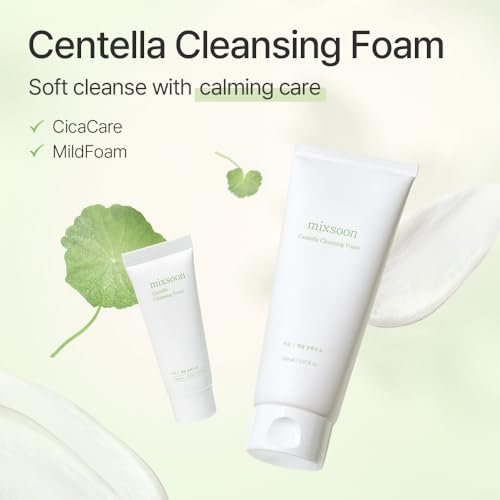mixsoon Pure Glow Essentials Set - 5-Step Korean Skincare Travel Kit for Hydrating Glass Skin Avelisse
