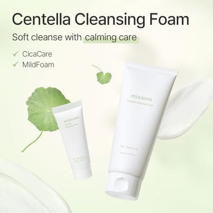 mixsoon Pure Glow Essentials Set - 5-Step Korean Skincare Travel Kit for Hydrating Glass Skin Avelisse