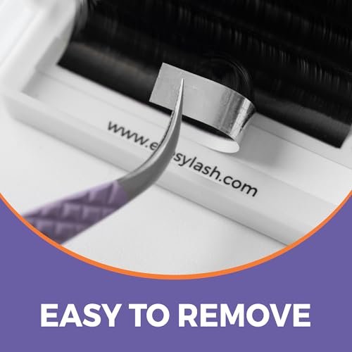 Eyesy Lash Cashmere Volume Eyelash Extensions - 0.03mm Thickness CC Curl 8-16mm Mixed Tray - Soft Matte Black Single Eyelash for Professional Salon Use - görsel 16