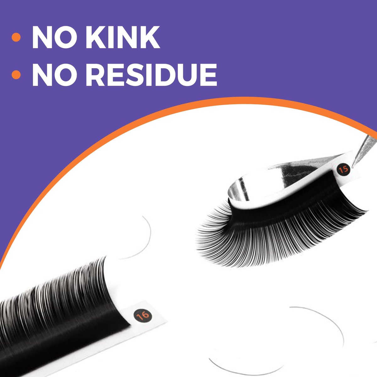 Eyesy Lash Cashmere Volume Eyelash Extensions - 0.03mm Thickness CC Curl 8-16mm Mixed Tray - Soft Matte Black Single Eyelash for Professional Salon Use - görsel 11