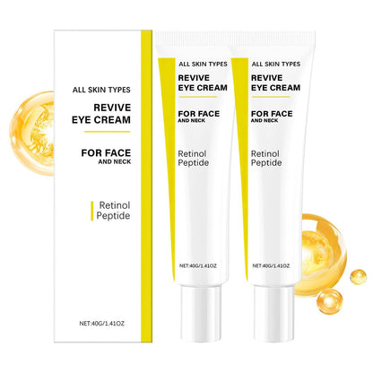 2-Pack Revive Eye Cream with Retinol Peptide – Firming, Hydrating & Anti-Wrinkle Eye Cream for All Skin Types Avelisse