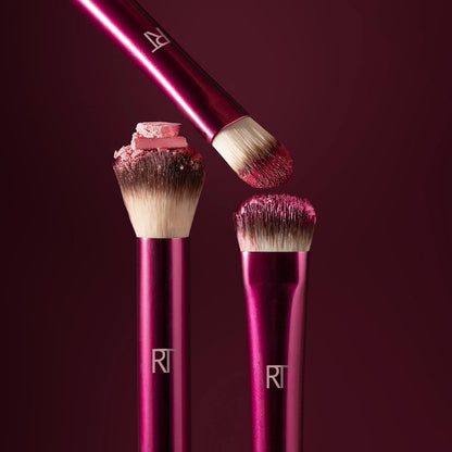 Real Techniques Cherry On Top MesmerEYES Brush Trio – Limited Edition Eyeshadow Blending Brush Set, Vegan & Cruelty-Free Synthetic Bristles Avelisse