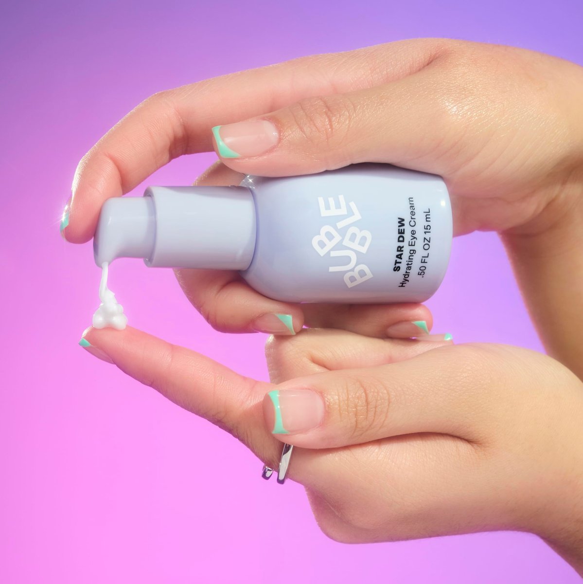 Bubble Skincare Star Dew Hydrating Eye Cream - Moisturizing Under Eye Cream for a Luminous, Dewy Look - Soothes Dryness, Prevents Moisture Loss & Helps Improve the Appearance of Dark Circles (15ml) Avelisse