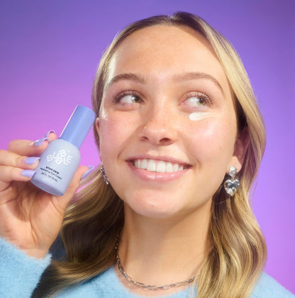 Bubble Skincare Star Dew Hydrating Eye Cream - Moisturizing Under Eye Cream for a Luminous, Dewy Look - Soothes Dryness, Prevents Moisture Loss & Helps Improve the Appearance of Dark Circles (15ml) Avelisse
