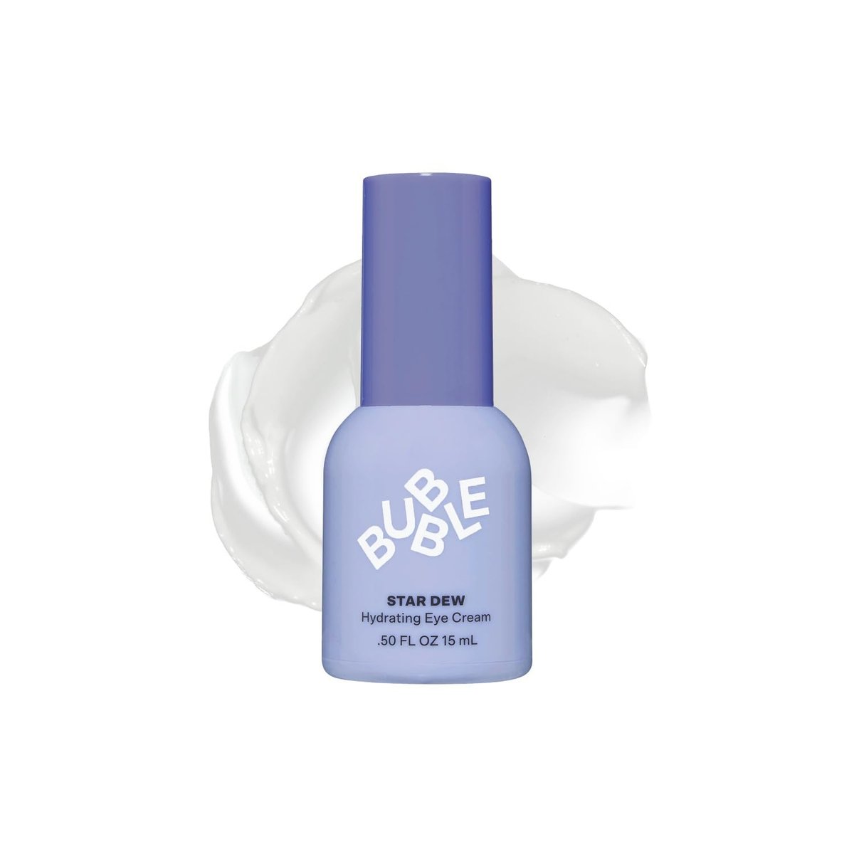 Bubble Skincare Star Dew Hydrating Eye Cream - Moisturizing Under Eye Cream for a Luminous, Dewy Look - Soothes Dryness, Prevents Moisture Loss & Helps Improve the Appearance of Dark Circles (15ml) Avelisse