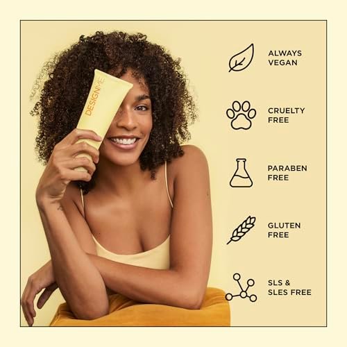 Design.Me BOUNCE.ME Curl Mousse – Lightweight Curl Defining Mousse for Wavy & Curly Hair, Frizz Control, Humidity Resistant, Alcohol-Free, CGM Approved, 8.5 Fl Oz Avelisse