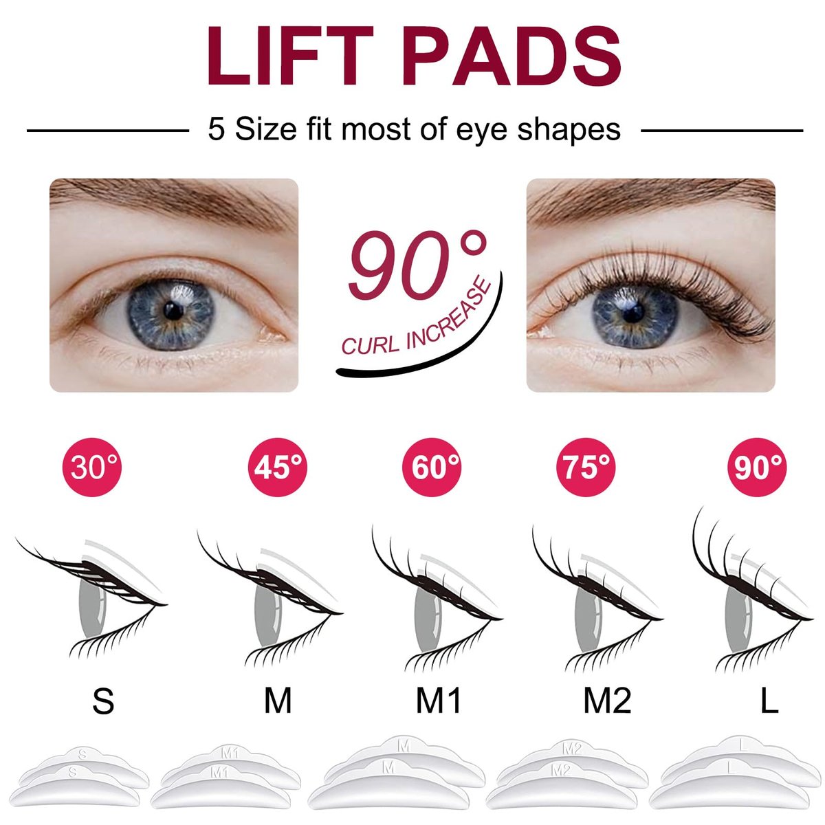 Professional Lash Lift Kit | Semi-Permanent Eyelash Perm & Curl Kit for Home or Salon Use - görsel 7