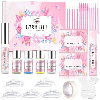 Professional Lash Lift Kit | Semi-Permanent Eyelash Perm & Curl Kit for Home or Salon Use