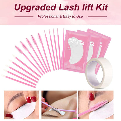 Professional Lash Lift Kit | Semi-Permanent Eyelash Perm & Curl Kit for Home or Salon Use