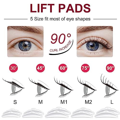 Professional Lash Lift Kit | Semi-Permanent Eyelash Perm & Curl Kit for Home or Salon Use - görsel 8