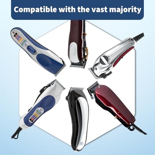 Runhike Durable Clipper Guards Compatible with Novah – 10-Pack Black Trimmer & Hair Clipper Guide Combs - görsel 12