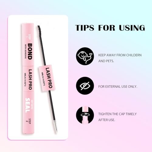 SY-SHUYING Black Lash Bond and Seal Mascara – Long Lasting, Waterproof, Non-Irritating for Sensitive Eyes - görsel 6