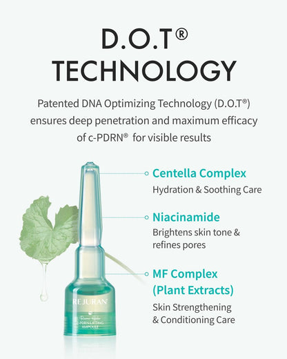 REJURAN Recover c-PDRN Lifting Ampoule - High Concentration Original PDRN Serum for Collagen Boost, Deep Hydration, Skin Soothing, Gentle Formula & Intensive Anti-Aging Korean Skincare (2ml x 14) Avelisse