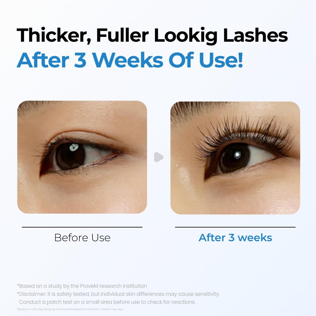 Seapuri Lashrum Eyelash Enhancing Serum – Caffeine, Peptide & Biotin for Longer, Fuller Lashes | Dual Brush for Precise & Full Application | Non-Irritating Daily Lash Growth Serum Avelisse