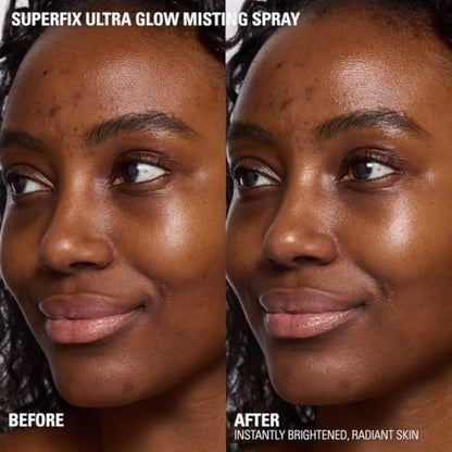 Revolution Beauty London Superfix Glow Fixing Mist - Shimmer Finish Makeup Setting Spray, Long Lasting Hold, Vegan & Cruelty-Free, 150ml Avelisse