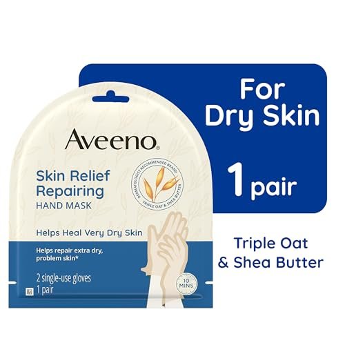 Aveeno Sensitive Skin Essentials Gift Set - Daily Moisturizing Lotion, Body Wash, Makeup Removing Wipes, & Skin Relief Hand Mask, 4-Piece Set Avelisse