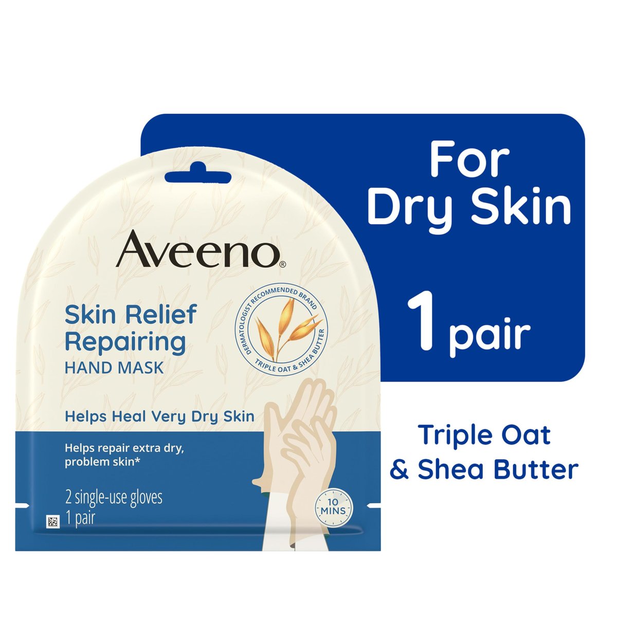 Aveeno Sensitive Skin Essentials Gift Set - Daily Moisturizing Lotion, Body Wash, Makeup Removing Wipes, & Skin Relief Hand Mask, 4-Piece Set Avelisse