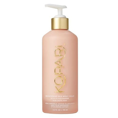 Kopari Brightening Silk Body Cream with 2% Niacinamide, AHAs & Kakadu Plum – Hydrating Body Lotion for Radiant, Even Skin Tone, Lightweight, Fast-Absorbing, Juicy Pink Guava Scent, 6.7 oz Avelisse