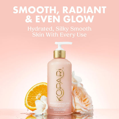 Kopari Brightening Silk Body Cream with 2% Niacinamide, AHAs & Kakadu Plum – Hydrating Body Lotion for Radiant, Even Skin Tone, Lightweight, Fast-Absorbing, Juicy Pink Guava Scent, 6.7 oz Avelisse